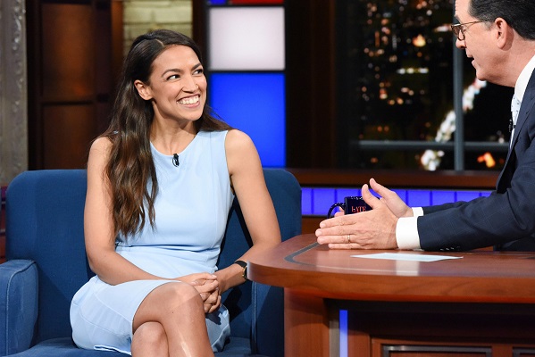 Cobert with Alexandria Ocasio-Cortez