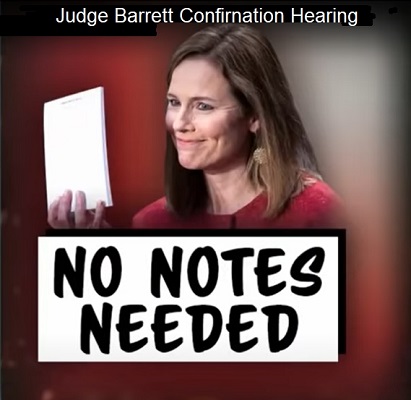 Judge Amy Barrett Hearing