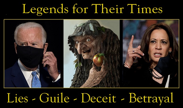 Biden - Harris lies, guile, deceit, betrayal