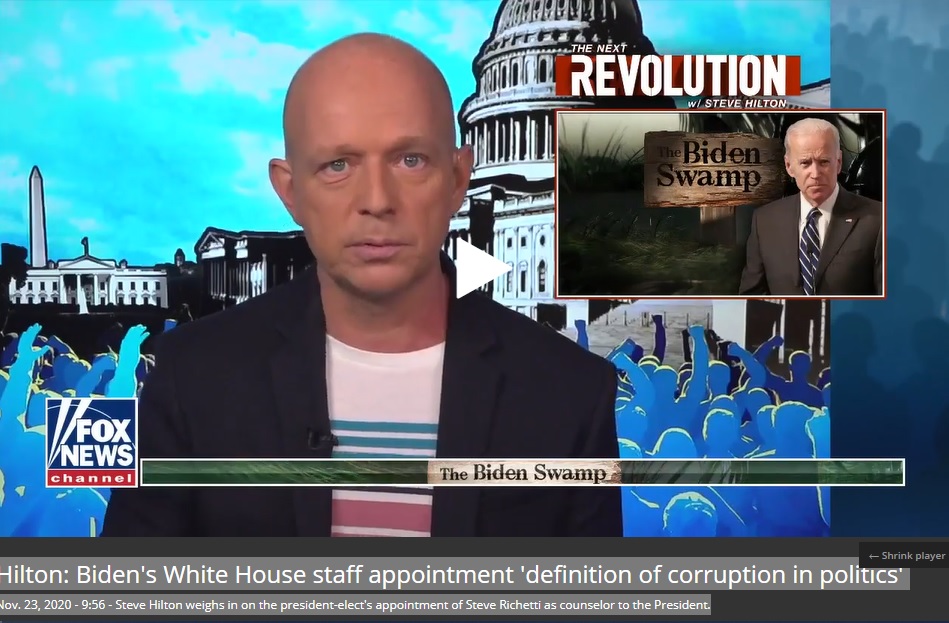 Joe Biden is the Swamp