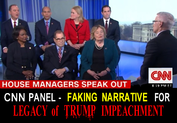 video - CNN panel of Dems faking narrative for Legacy of Trump Impeachment