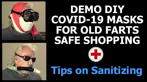 Video Demo DIY Covid-19 Super Protective Masks