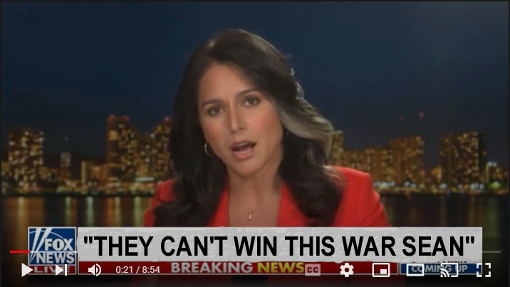 Tulsi Gabbard tells Hannity, Ukraine can't win this war against a nuclear armed country