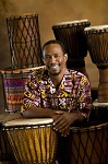 Brother Judah Williams, Drum Circle, Stuart, FL - 2008 -Photo provided by Diane Dultmeier.