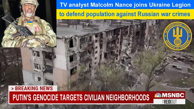 Video: Malcolm Nance joins Ukraine International Legion