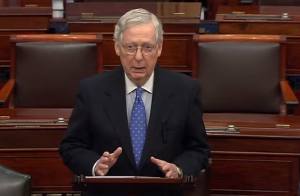Mitch McConnell delivers summary of Dems' partisan rage to impeach Trump