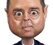 Adam Schiff's eyes an existential threat to TV viewers