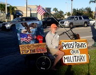 Stop the Steal - Free Speech street performance in my hometown Jan 6, 2021