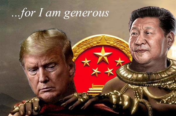 Trump vs Jinping 300 meme