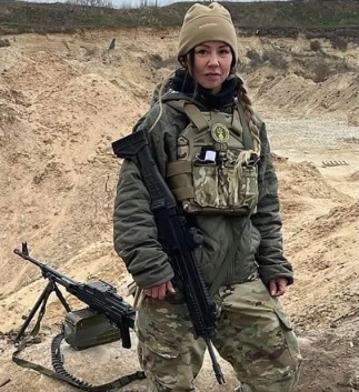 Women make up 17% of Ukrainian armed forces