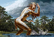 Primordial Water Drummer