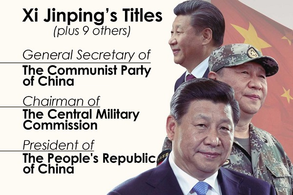 Xi Jinping - Chairman of the Chinese Communist Party (CCP)
