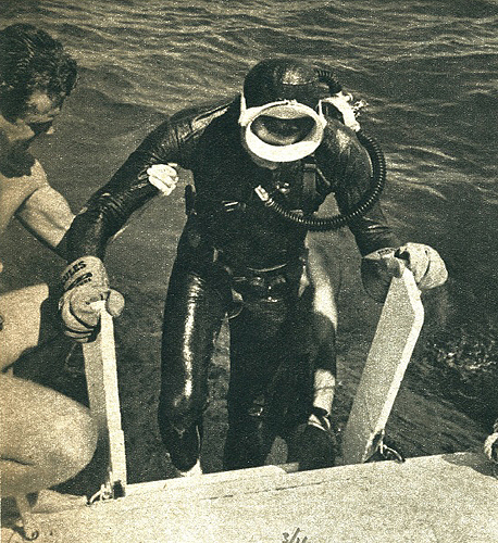 Despite being overcome by hypothermia I managed to make it up the boarding ladder