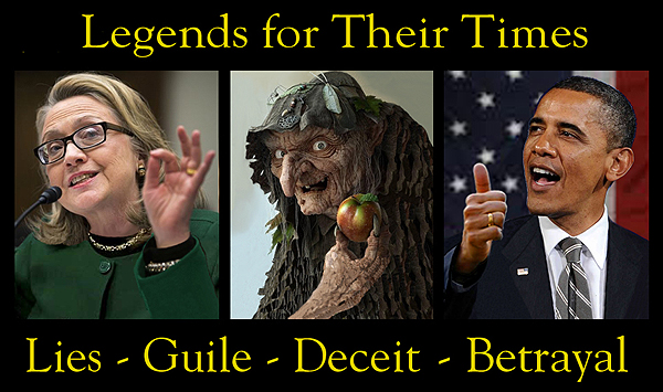 Hillary and Obama Benghazi Lies Guile Deceit Betrayal