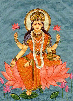 Lakshmi, Devi, Lady Padma, She Who Evokes Maya