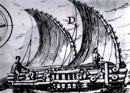 Manteno Raft Ecuador Circa 1500