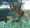 Sivapithecus Art by Jay Matternes