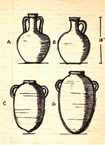 Diagram of Amphora Recovered at Xlendi Site