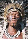 Ubiranã Pataxó Dancer, Coroa Vermelha, Bahia State
