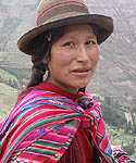 Indigenous Andean Woman Peru