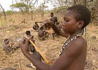 Hadzabe language and tool technology advance